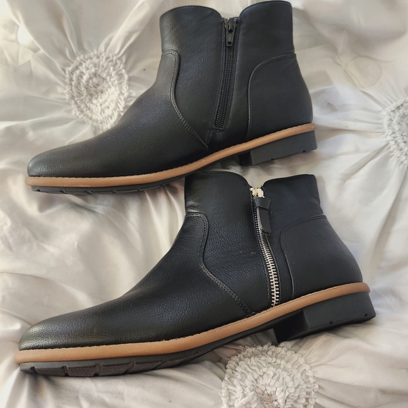 New without tags Style & Co Black Ankle Boots - Size 10 - Picture 6 of 7